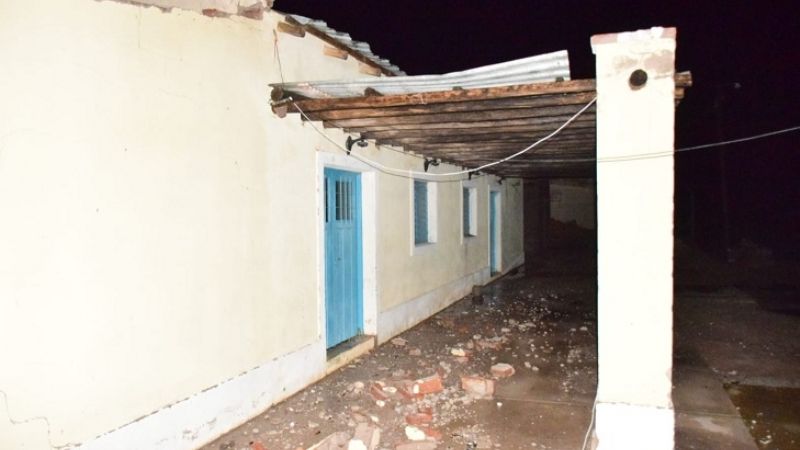 Temporal arrasó Telaritos y se declaró la emergencia