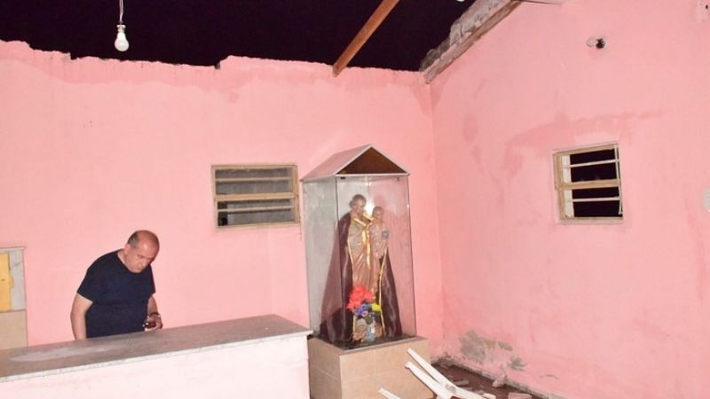 Temporal arrasó Telaritos y se declaró la emergencia