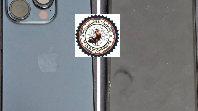 Recuperaron un iPhone sustraído