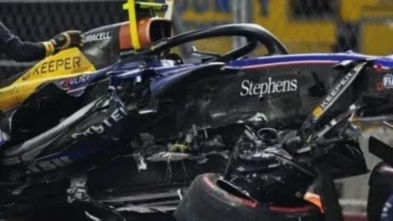 U$S 3 millones costaron los choques de Colapinto