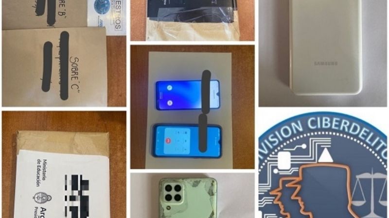 Secuestran aparatos tecnológicos vinculados con delito