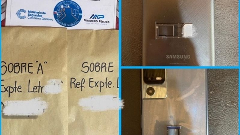 Secuestran aparatos tecnológicos vinculados con delito