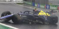 ASÍ QUEDÓ el Williams de Franco Colapinto, tras su choque en el GP de Brasil.