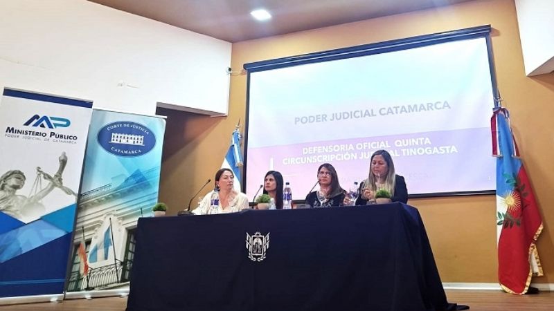 La Defensa Pública en el 1° Taller de Juezas y Jueces de Paz