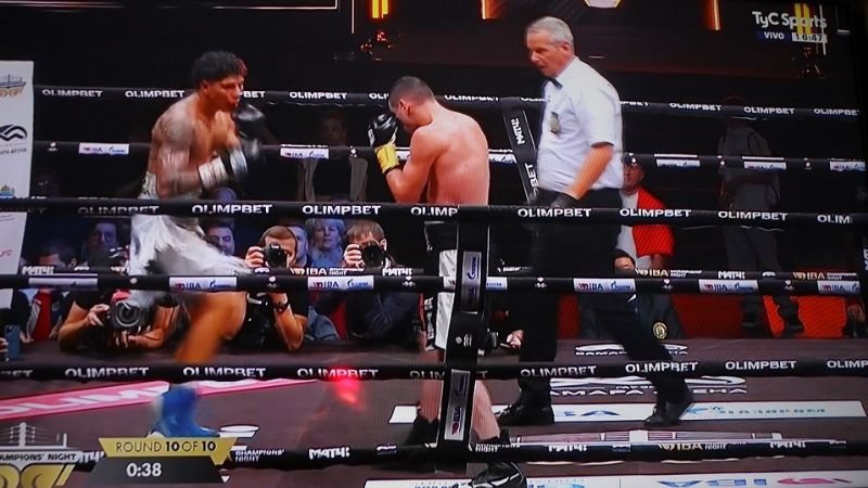 “Sansón” estuvo a la altura, pero cayó en Rusia