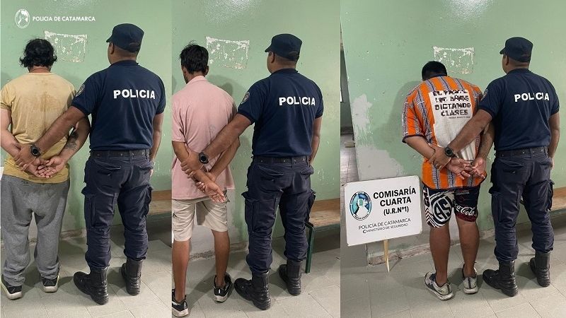 Causaron desorden y fueron arrestados