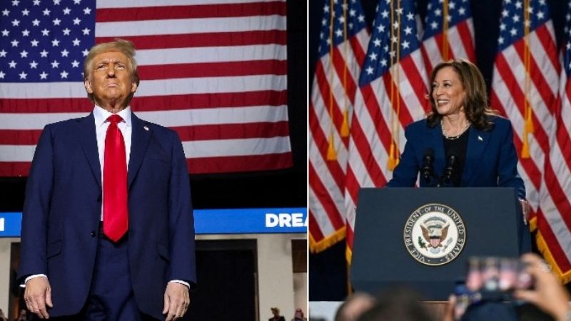 Los cierres de campaña de Harris y Trump