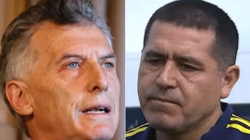 Macri culpó a Riquelme por la situación de Boca