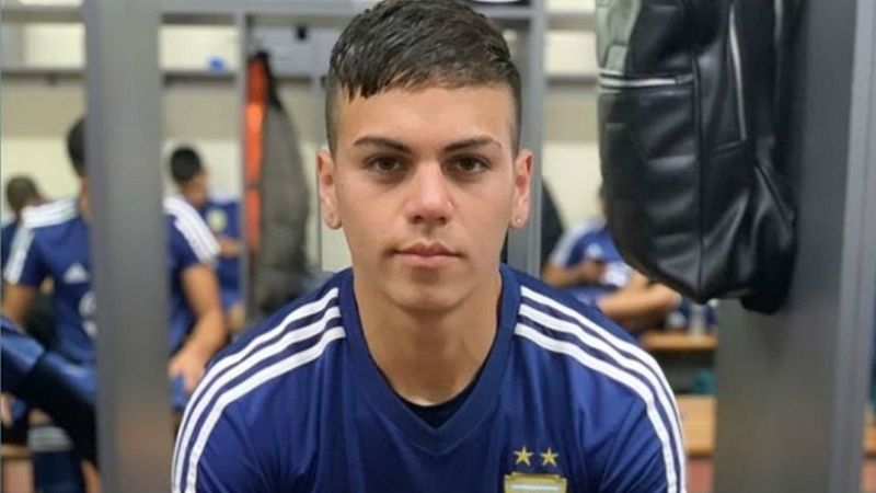 Barrenechea, ilusionado con vestir la celeste y blanca.