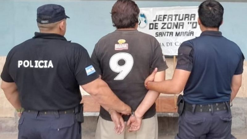 Cayó un hombre que era buscado por violencia de género