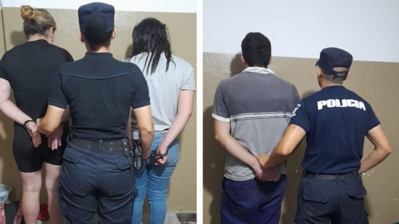 Dos mujeres fueron detenidas por agredir a un hombre