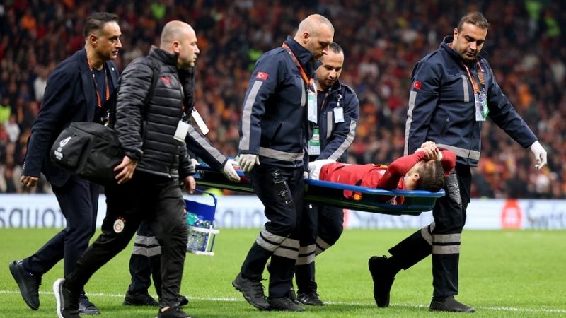 Grave lesión de Icardi en su rodilla derecha