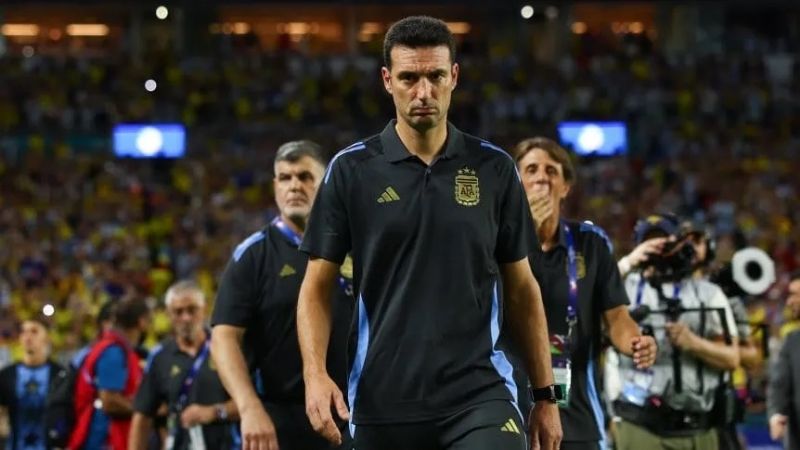 Scaloni: "Estuve cerca de irme, no estaba bien"