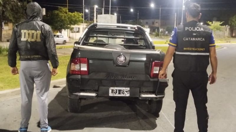 Recuperaron una camioneta robada
