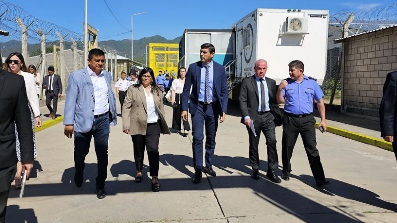 Visita de la Corte y del fuero penal al Servicio Penitenciario