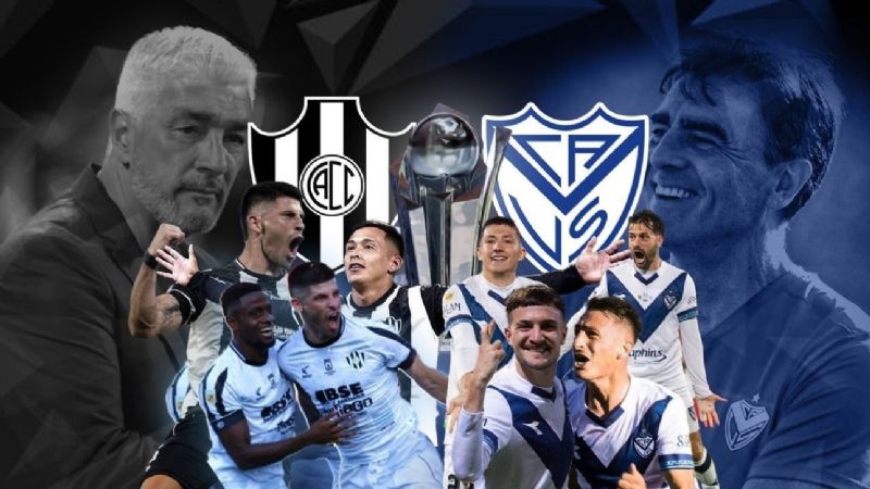 Vélez y Central Córdoba definen la Copa Argentina