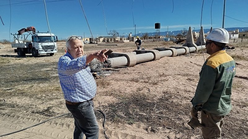 El En.Re. inspeccionó obras eléctricas en Telaritos