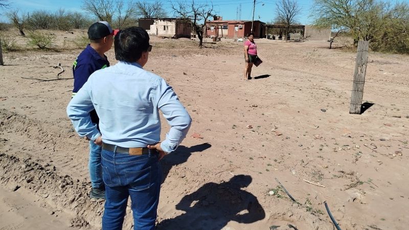 El En.Re. inspeccionó obras eléctricas en Telaritos