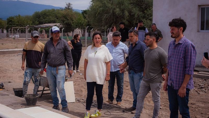 Zenteno supervisó avance de obras
