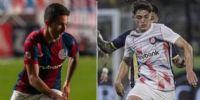 Agustín Hausch y Santiago Sosa, los juveniles que San Lorenzo vendió para afrontar deudas.