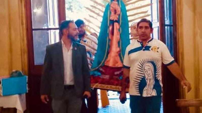 La comunidad del Colegio Nuestra Señora de Guadalupe celebra a su patrona