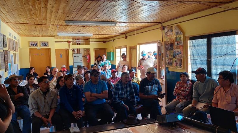 Se realizó audiencia para la construcción de un dique en Santa María