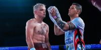 Gabriel Corzo superó por decisión unánime a Miguel Ángel Núñez. Las tres tarjetas fueron 60 a 54, 