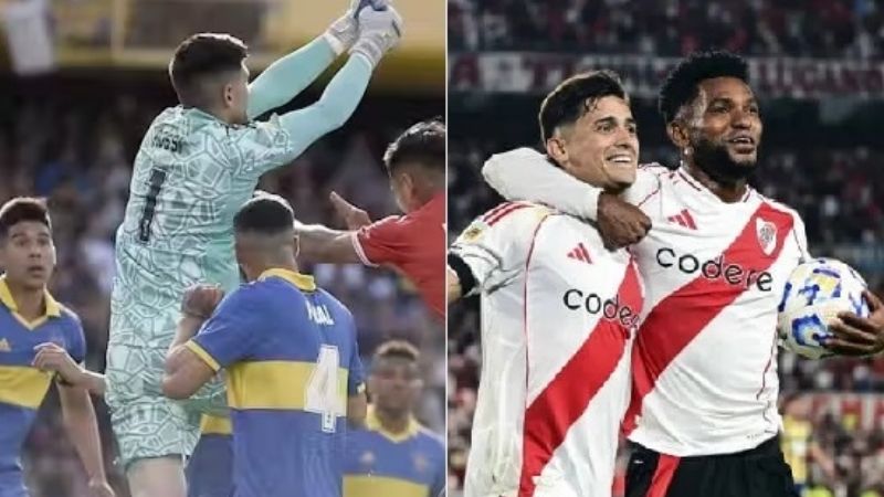 Boca y River cierran hoy su paso en la Liga