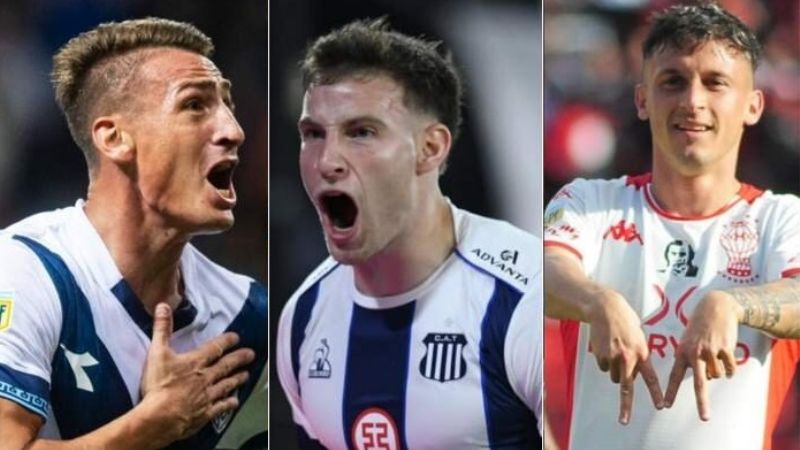 Vélez, Talleres y Huracán van por el título