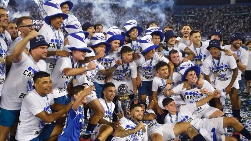 Todos los títulos de Vélez en su historia