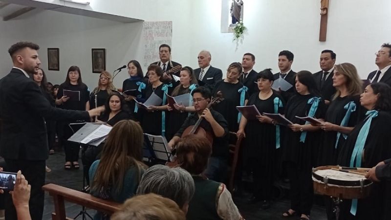 Cantoría del Valle presentó la Misa Criolla en El Rodeo