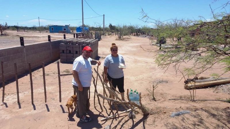 La gruta solidaria lleva esperanza a Telaritos con un acto de amor y compromiso