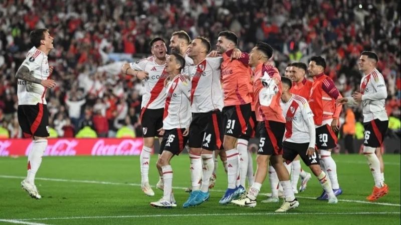River lidera el ranking de clubes de la Conmebol