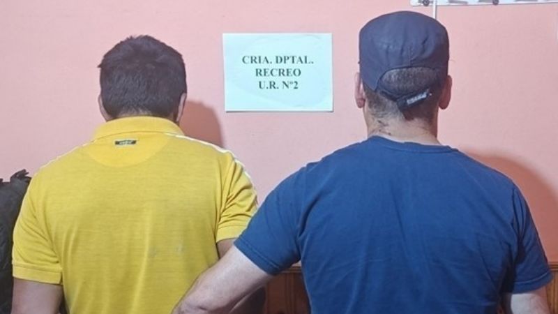 Detienen a un hombre en Recreo