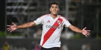 TOMÁS NASIF, el goleador de River en la Rserva, convirtió un golazo por el Trofeo de Campeones.