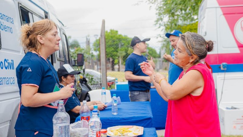 Campaña de Prevención y vacunación contra el Dengue en el Barrio Luis Franco