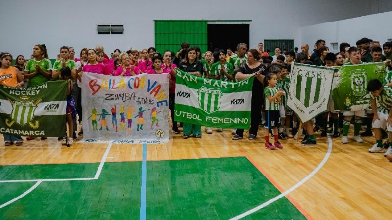 Moderna infraestructura en San Martín de El Bañado