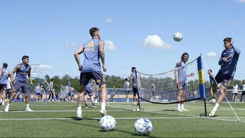 Jugadores de Boca adelantan la pretemporada