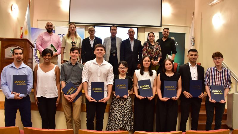 Posco Argentina premia el mérito académico: Becas para jóvenes promesas de la minería