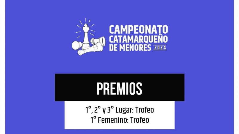 Ajedrez: Campeonato Catamarqueño de Menores