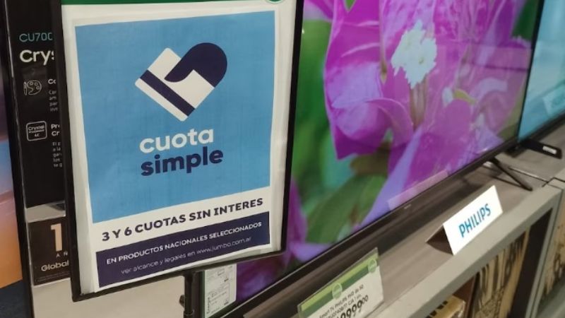La motosierra llega a Cuota Simple: se terminan las 12 cuotas desde enero