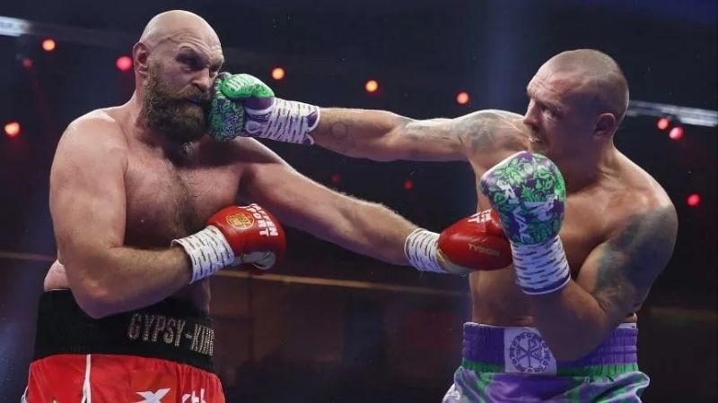 Usyk derrotó nuevamente a Fury