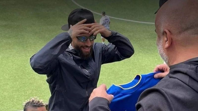 Chicho Serna hizo feliz a Maluma