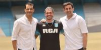 “La próxima, el césped va a estar impecable, Rodri”, publicaron Milito y Saja en las redes de Racing. 
