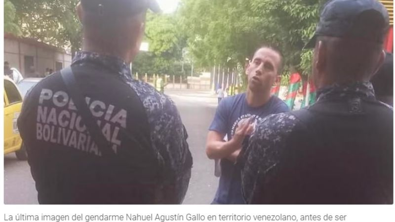 La Justicia argentina le exigió a Maduro que informe el paradero del gendarme