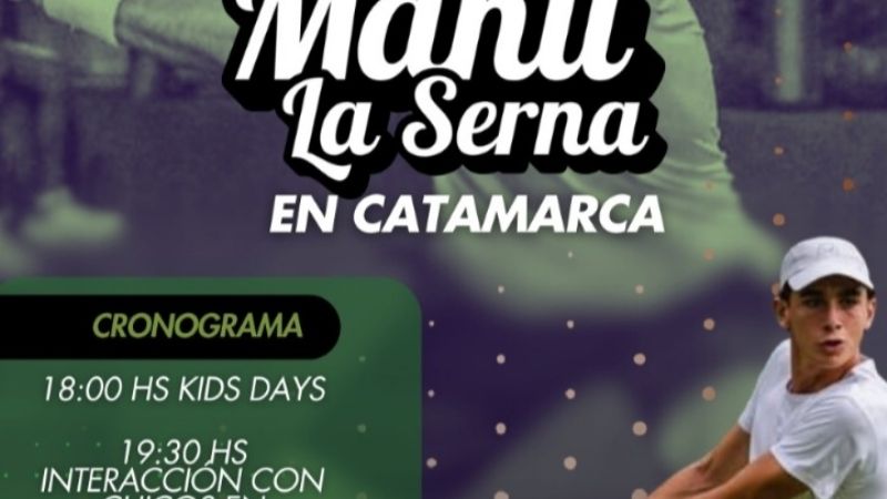 Manu La Serna se presenta en Catamarca