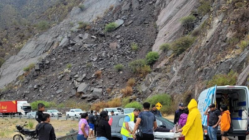 Accidente vial en la Quebrada de Belén