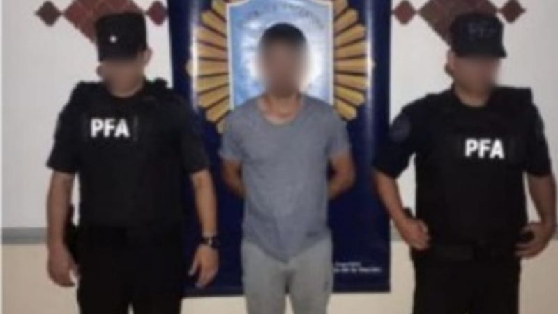 PFA captura a hombre condenado por abuso sexual y secuestra drogas
