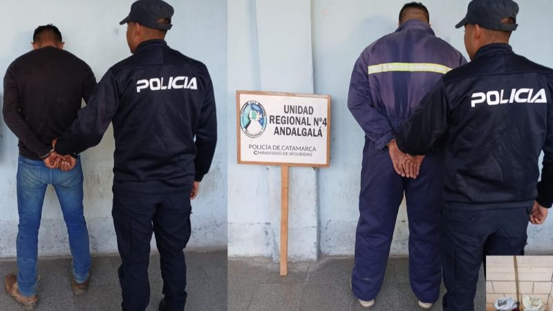 Secuestran 55 kg de piedra rodocrosita en las Minas Capillitas