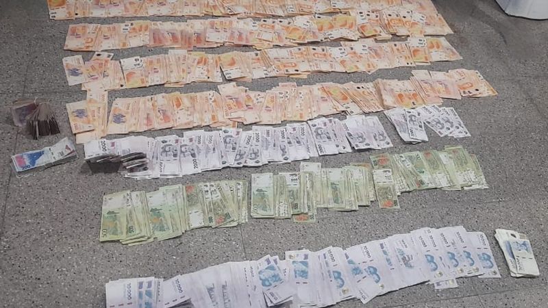 Detuvieron a un prófugo e incautan más de 5 millones